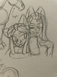 Michelangelo and Ayana Sketch 1-nightshade-intensity-LOW-V1